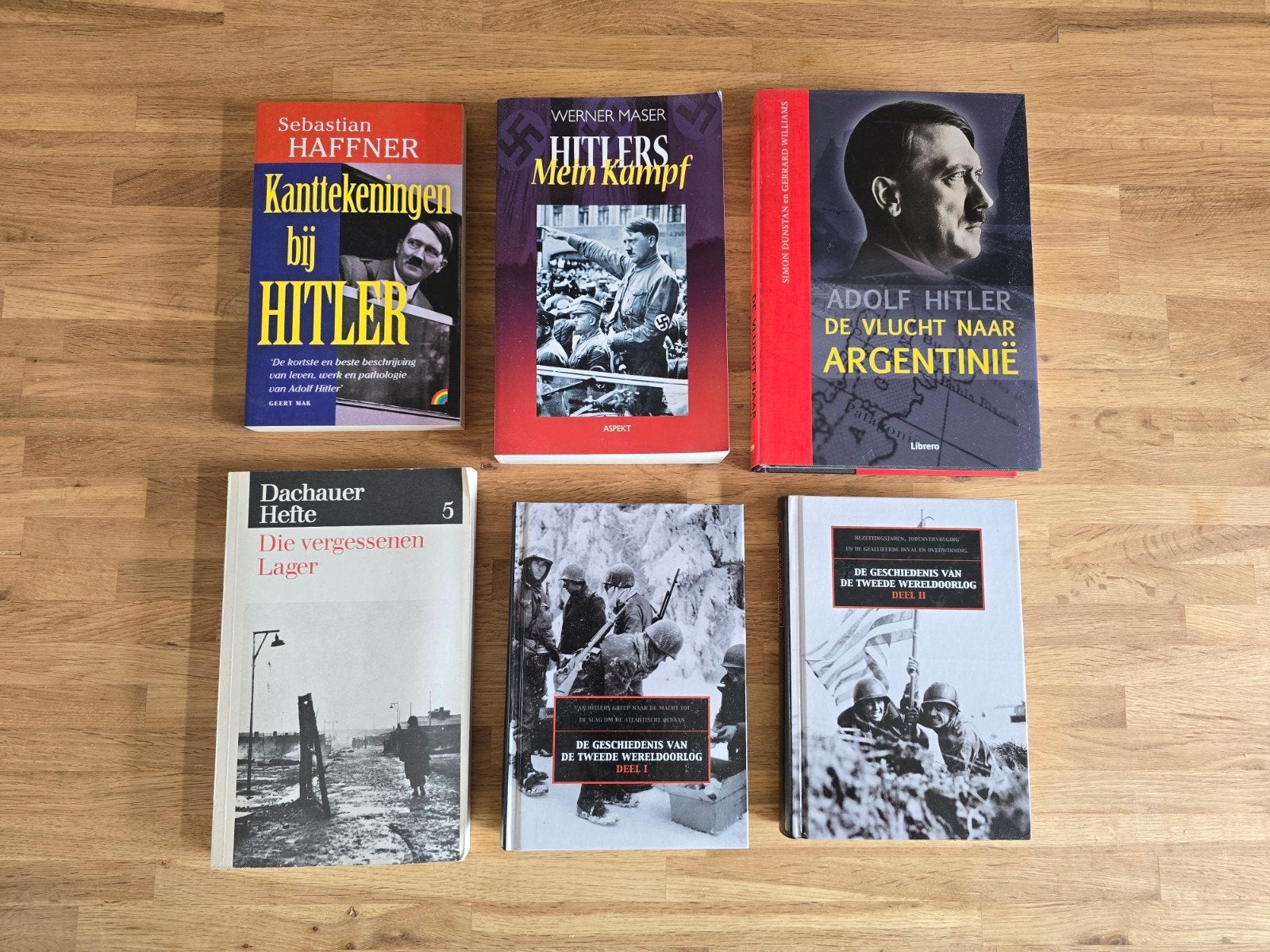 Boeken over WOII en Hitler - Geschiedenis, Diverse auteurs, Ophalen of Verzenden, Algemeen, Tweede Wereldoorlog