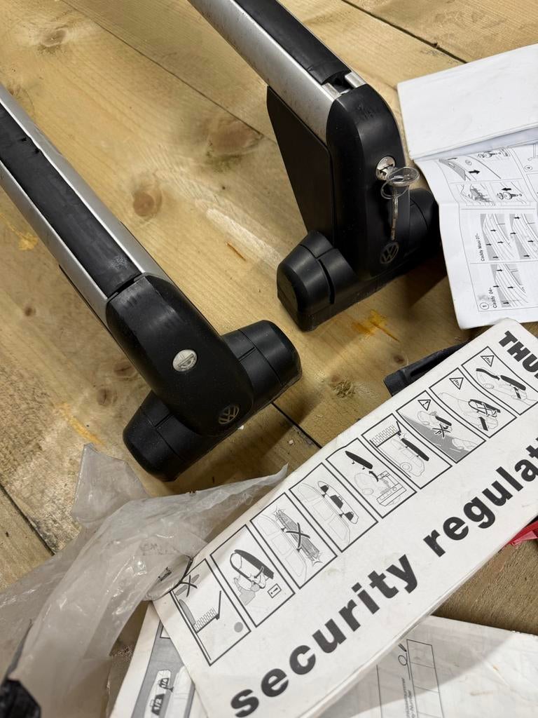 Thule Dakdragers voor Volkswagen Caddy (vanaf 2004), Ophalen of Verzenden, Gebruikt