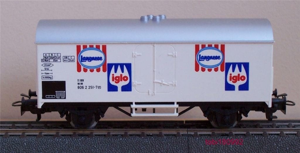 HO Marklin 4415 IIGLO Koelwagon., Ophalen, Wisselstroom, Wagon, Zo goed als nieuw