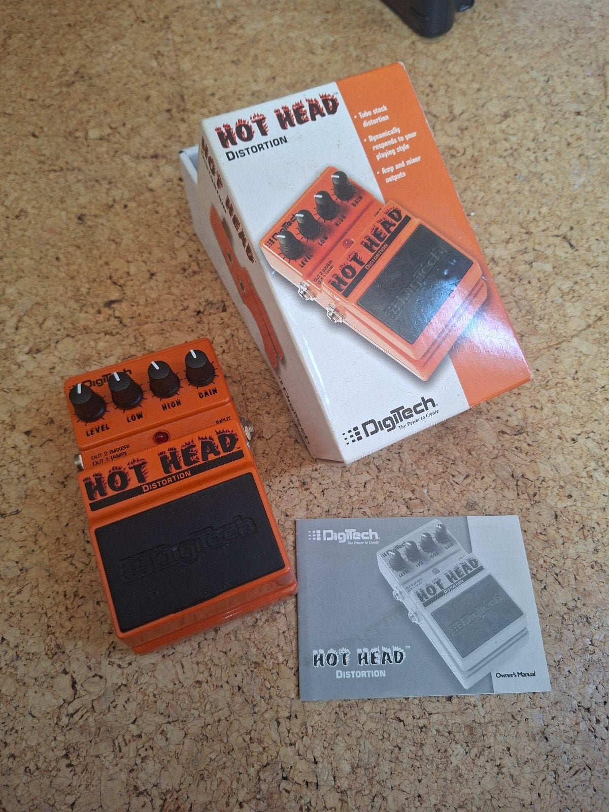 DigiTech Hot Head Distortion, Ophalen, Zo goed als nieuw, Distortion, Overdrive of Fuzz