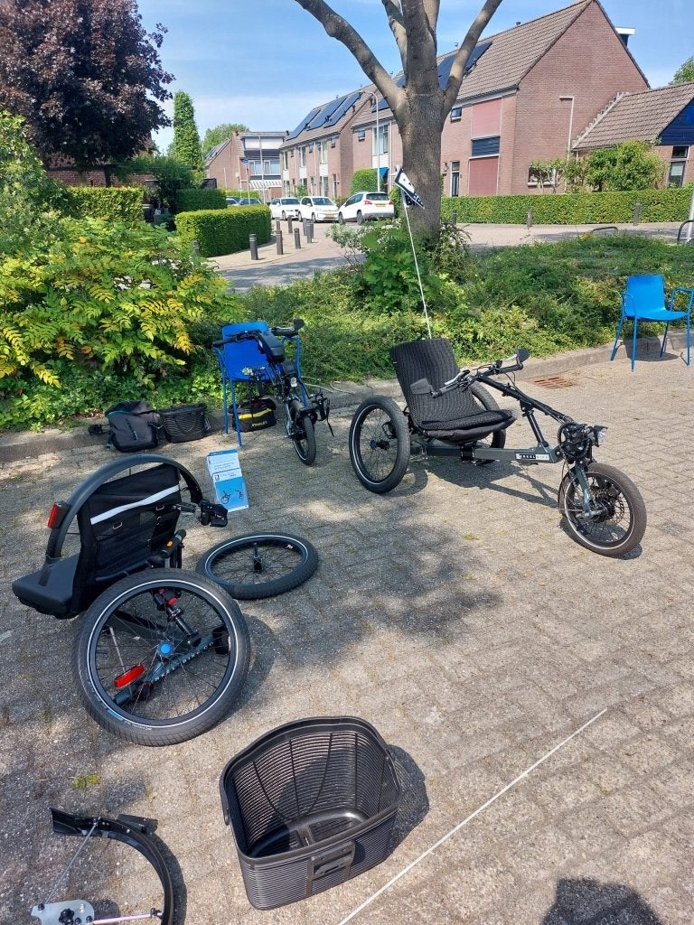 BerkelBike Driewielfiets–trapondersteuning & demonteerbaar!, Ophalen, Gebruikt, Schijfrem, Overige merken
