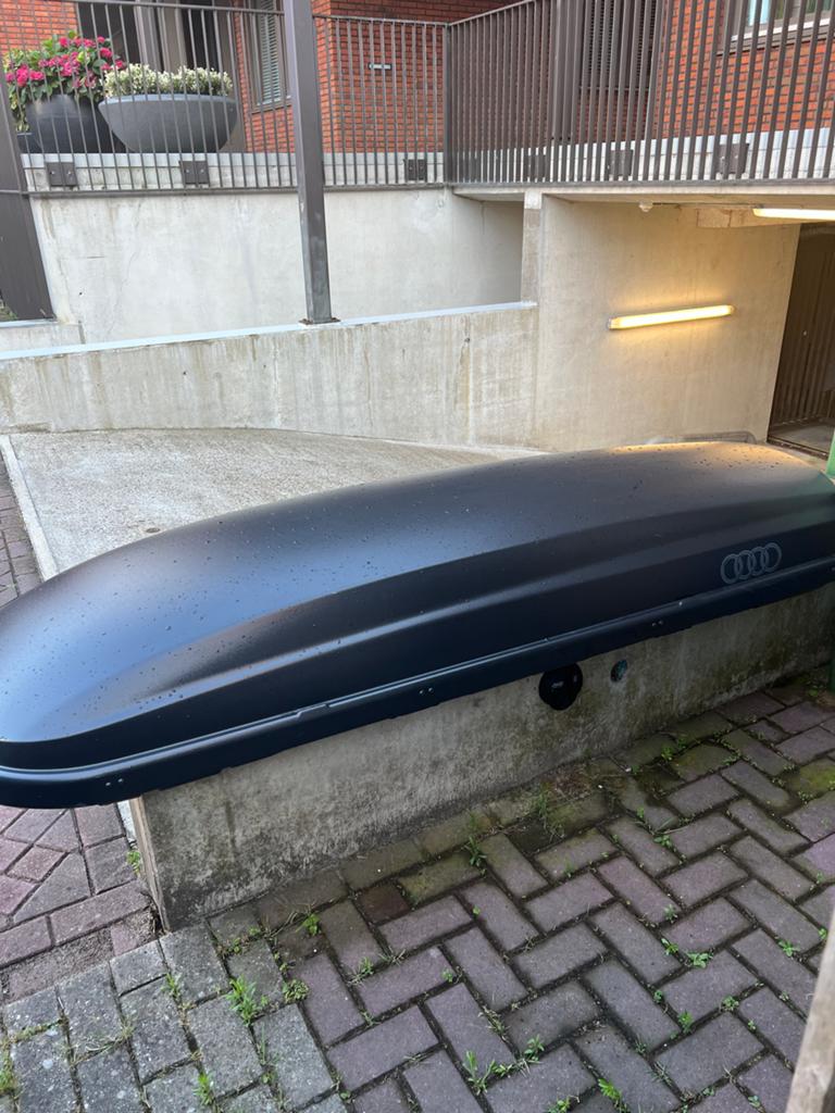 Dakkoffer 460 Liter Mat Zwart, Ophalen, Gebruikt