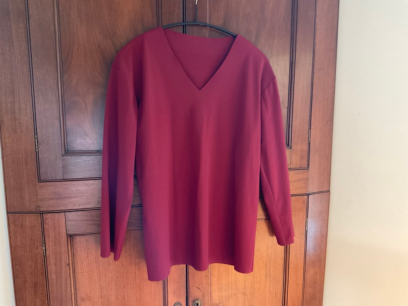Irie Wash shirt maat M oversized wijnrood Pauw, Verzenden, Zo goed als nieuw, Maat 38/40 (M), Rood