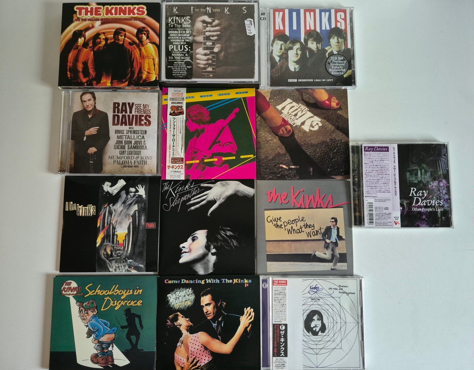 kinks super cd collectie 13x incl sacd en japan, Cd's en Dvd's, Cd's | Pop, Ophalen of Verzenden, Zo goed als nieuw