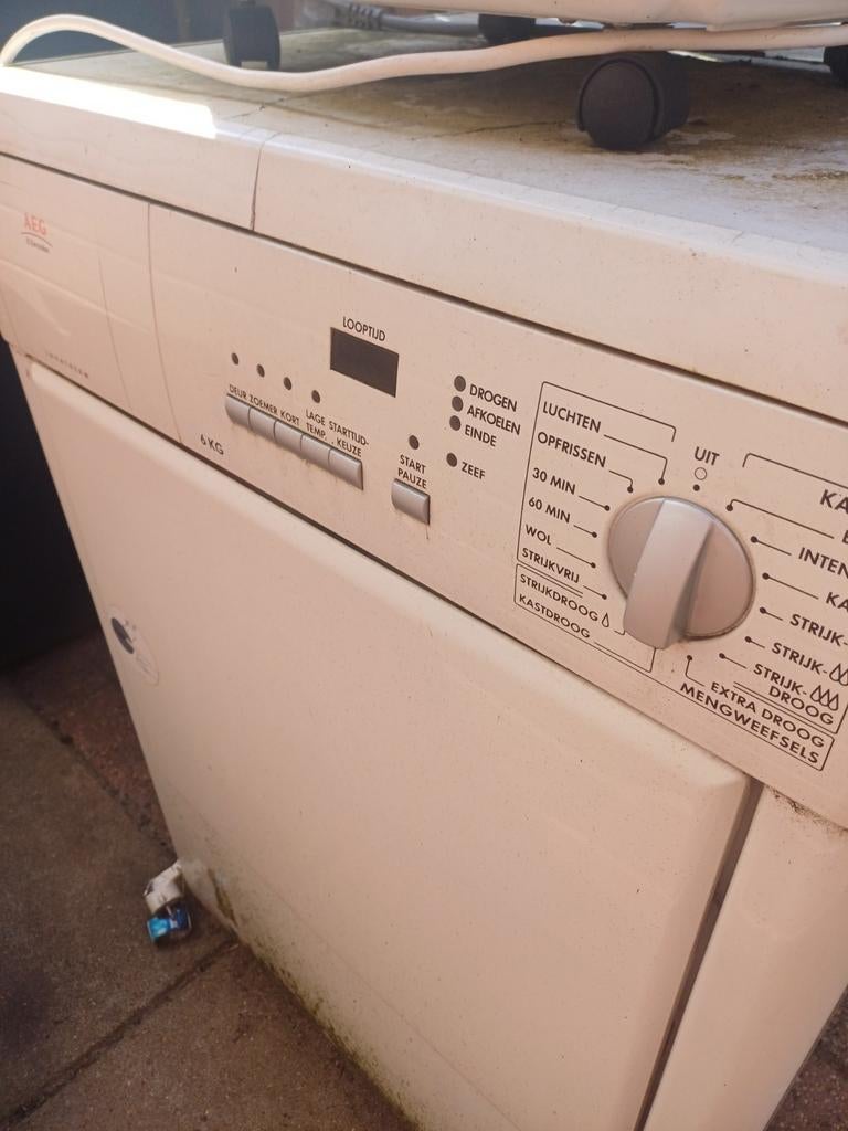 Kapotte droger, Ophalen, 6 tot 8 kg, Niet werkend, 85 tot 90 cm