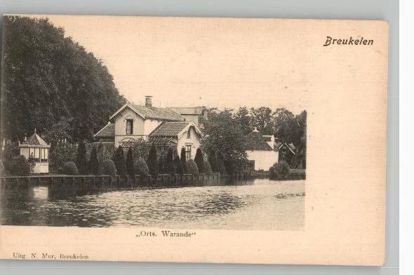 Breukelen Orts warande uitg N. Mur vóór 1906, Verzenden, Voor 1920, Ongelopen, Utrecht
