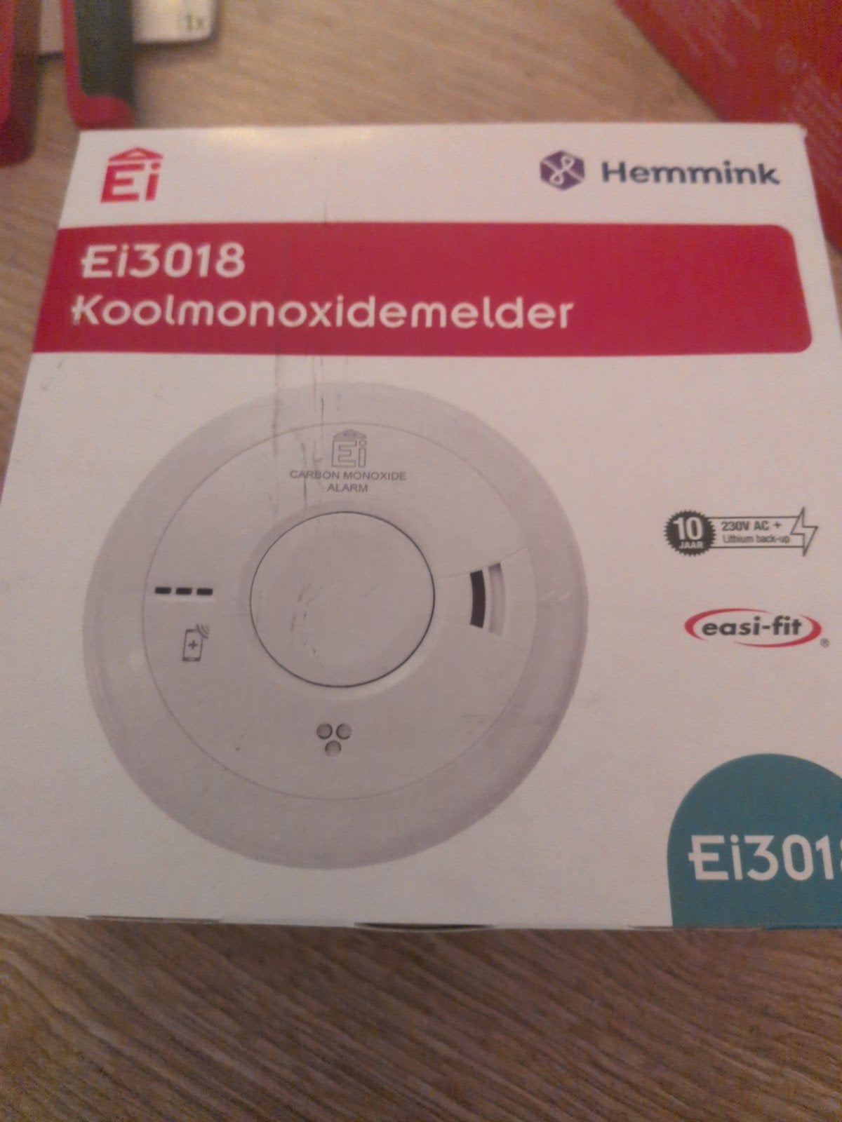 Ei3018 Koolmonoxidemelder - Nieuw in doos, Ophalen of Verzenden, Nieuw, Detector, Sensor of Melder, Rook
