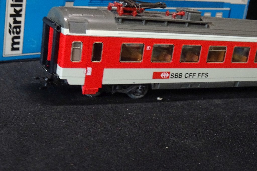 082=Marklin 4217 rijtuig van de Zwitserse spoorwegen.219, Wisselstroom, Wagon, Ophalen of Verzenden, Zo goed als nieuw