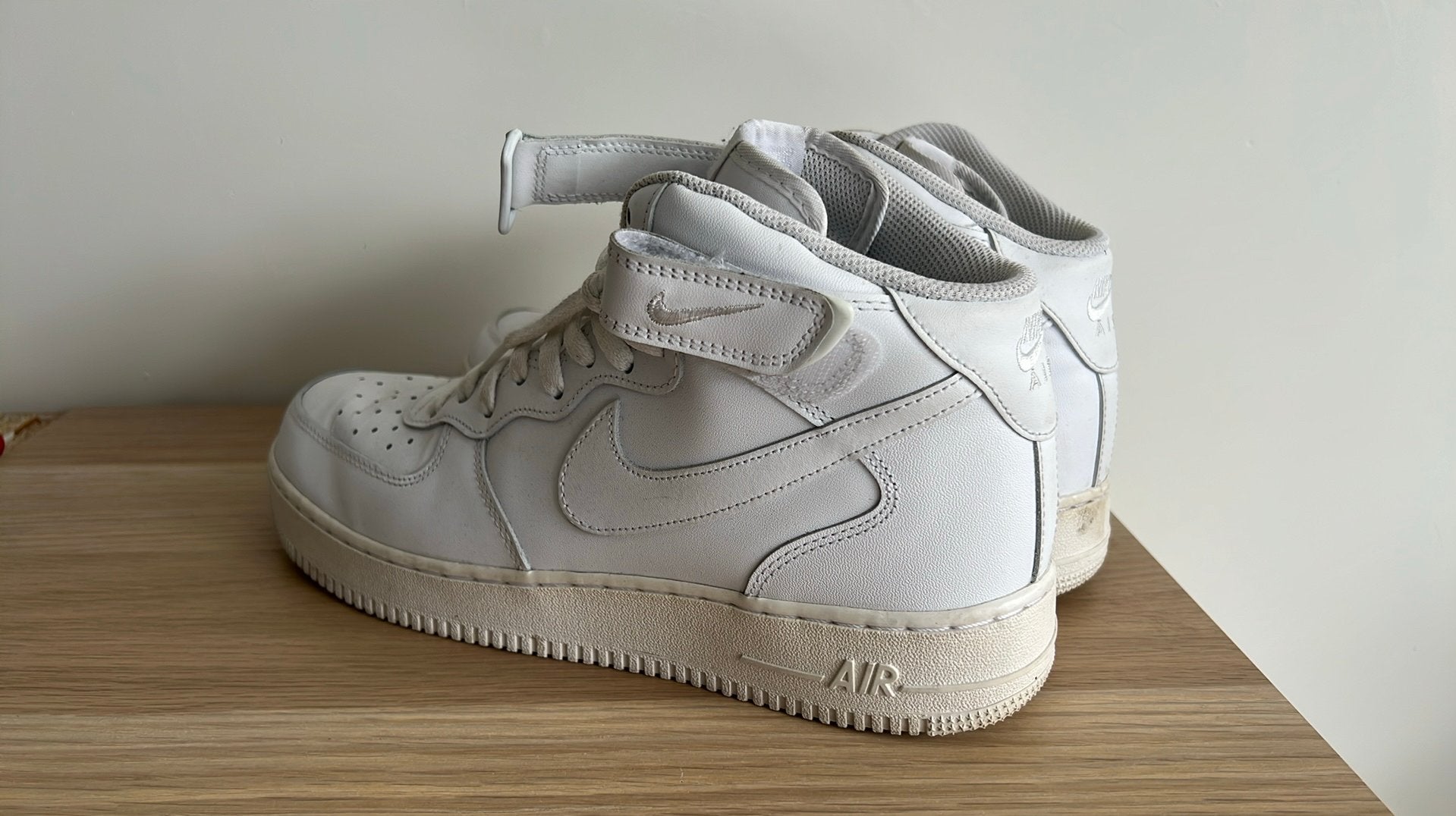 Nike af1 hoog 45, Kleding | Heren, Wit, Ophalen of Verzenden, Sneakers of Gympen, Zo goed als nieuw