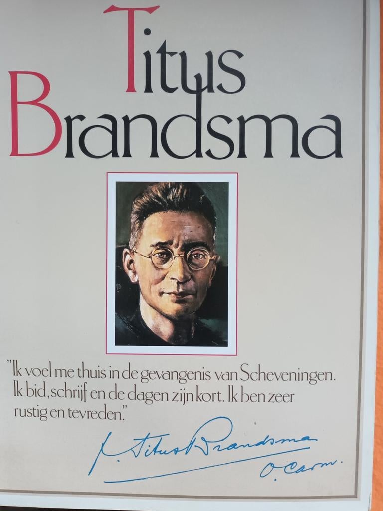Titus Brandsma: Biografie van een verzetsheld, Ophalen, Gelezen, Titus Brandsma, Religie