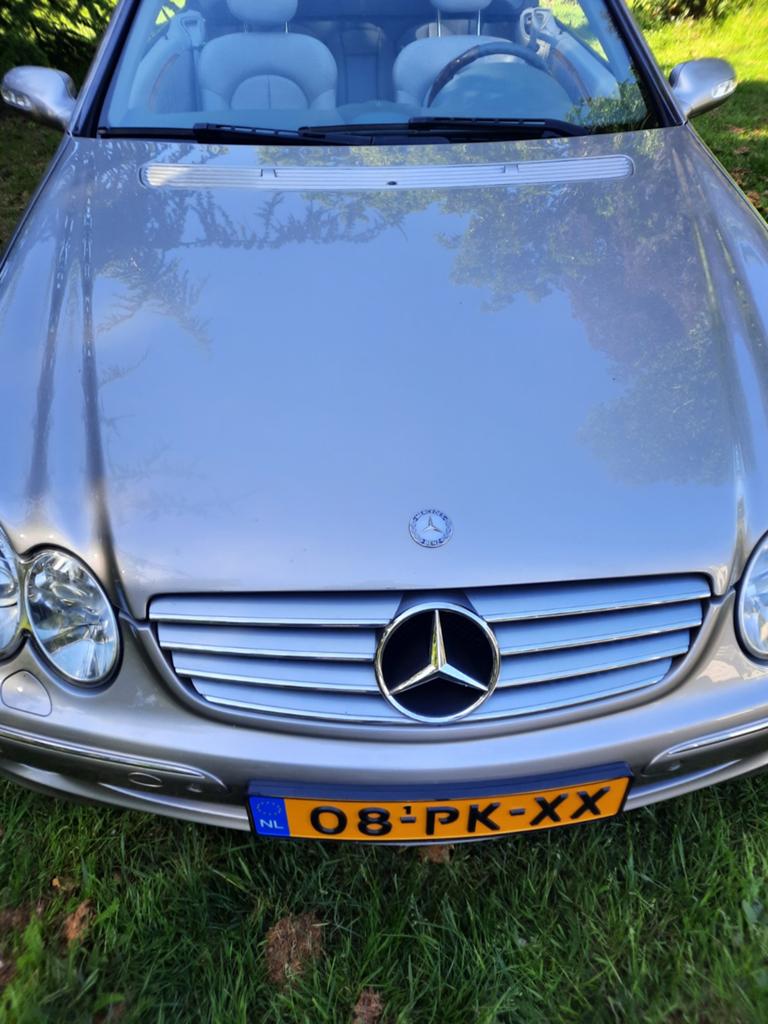 Mercedes clk cabriolet automaat, Automaat, Achterwielaandrijving, Beige, Cabriolet