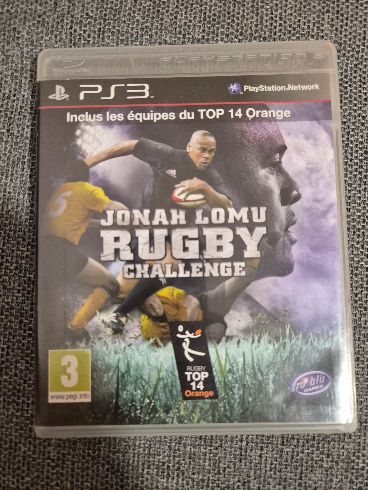 Jonah lomu rugby challenge - ps3 , playstation 3, Racen en Vliegen, Ophalen of Verzenden, Zo goed als nieuw, 3 spelers of meer