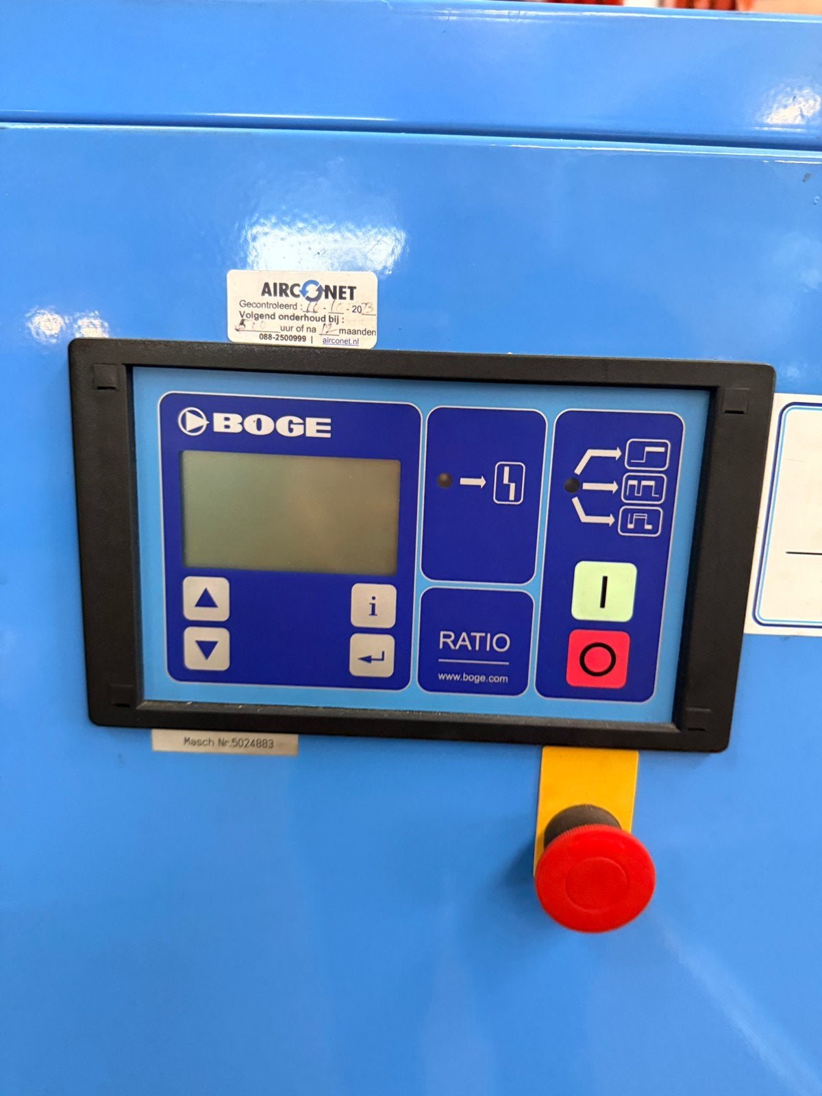Te Koop: BOGE SLF 30 Schroefcompressor + 1 kleine, Ophalen of Verzenden