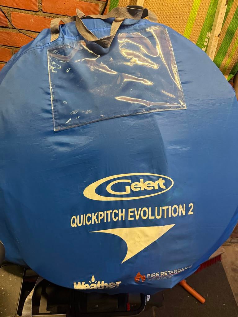 Gelert Quickpitch Evolution 2 - 1-persoons opgooitent, Ophalen of Verzenden, Gebruikt, Tot en met 2