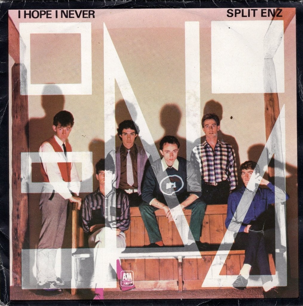 SPLIT ENZ  -  I hope I never, Gebruikt, 7 inch, Pop, Fotohoes