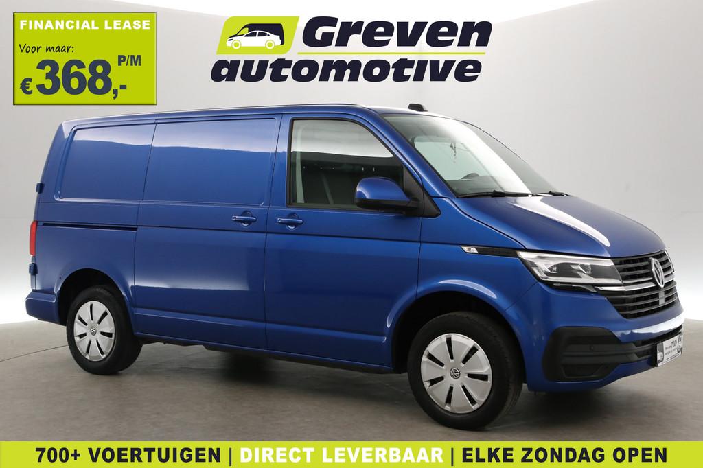 Volkswagen Transporter 2.0 TDI L1H1 | Airco | Cruise | 3 Zit, Auto's, Voorwielaandrijving, Stof, Gebruikt, Euro 6