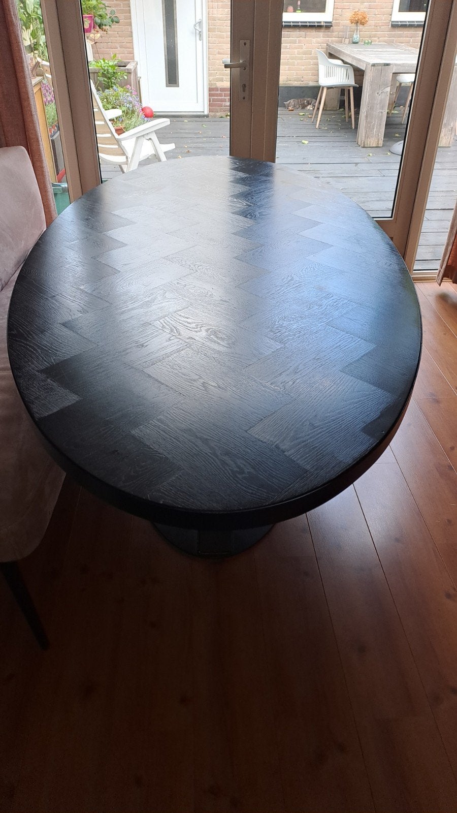 Eetkamertafel Odette - Zeer goede staat, Huis en Inrichting, Ophalen, 100 tot 150 cm, 200 cm of meer, Zo goed als nieuw