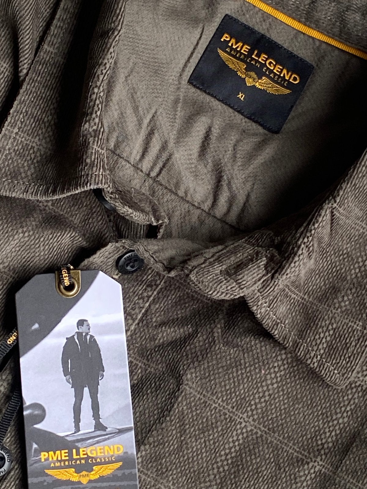 Pme legend Corduroy overhemd Maat XL nieuw, Bruin, Verzenden, ., Nieuw