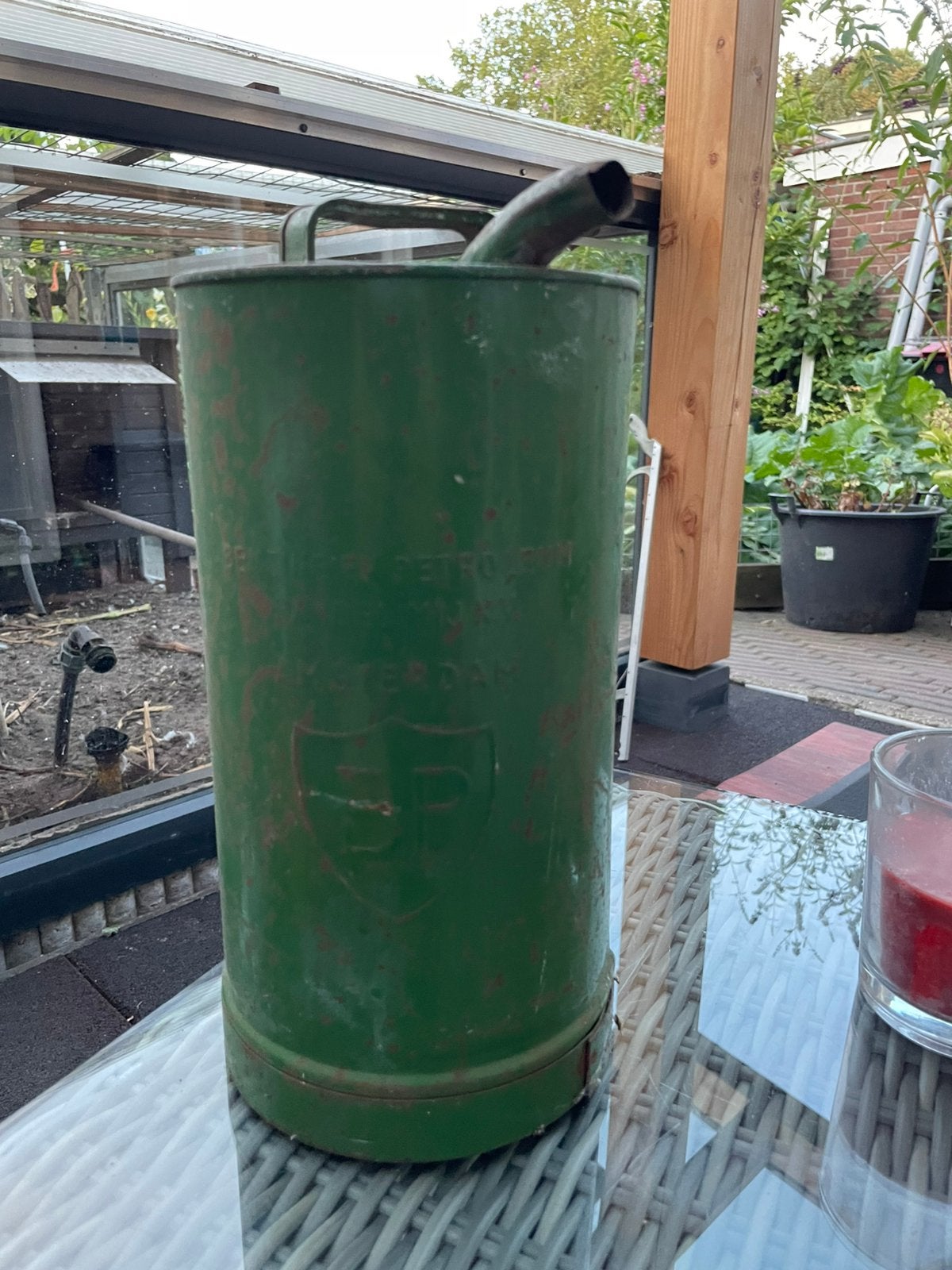 Vintage bp bus ton benzine petroleum amsterdam, Ophalen of Verzenden, Gebruikt, Auto's