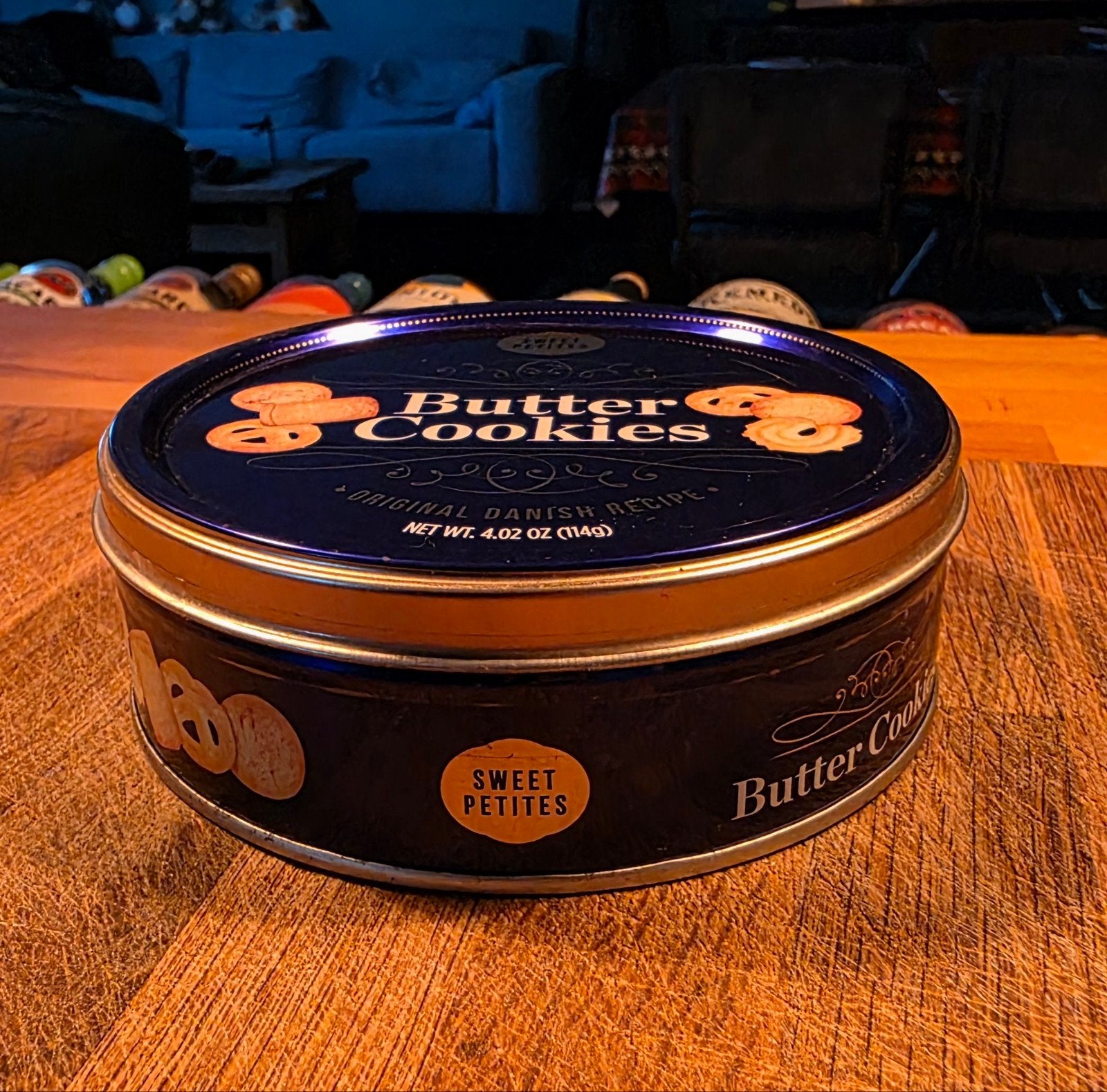 Vintage Deense Boterkoekjes Blik - Leeg, Ophalen of Verzenden