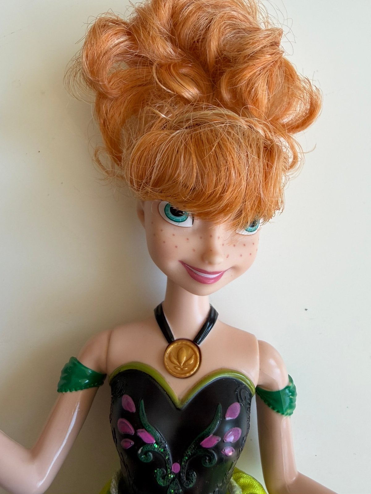 Mattel Disney Frozen zingende Anna, Ophalen of Verzenden, Gebruikt, Pop