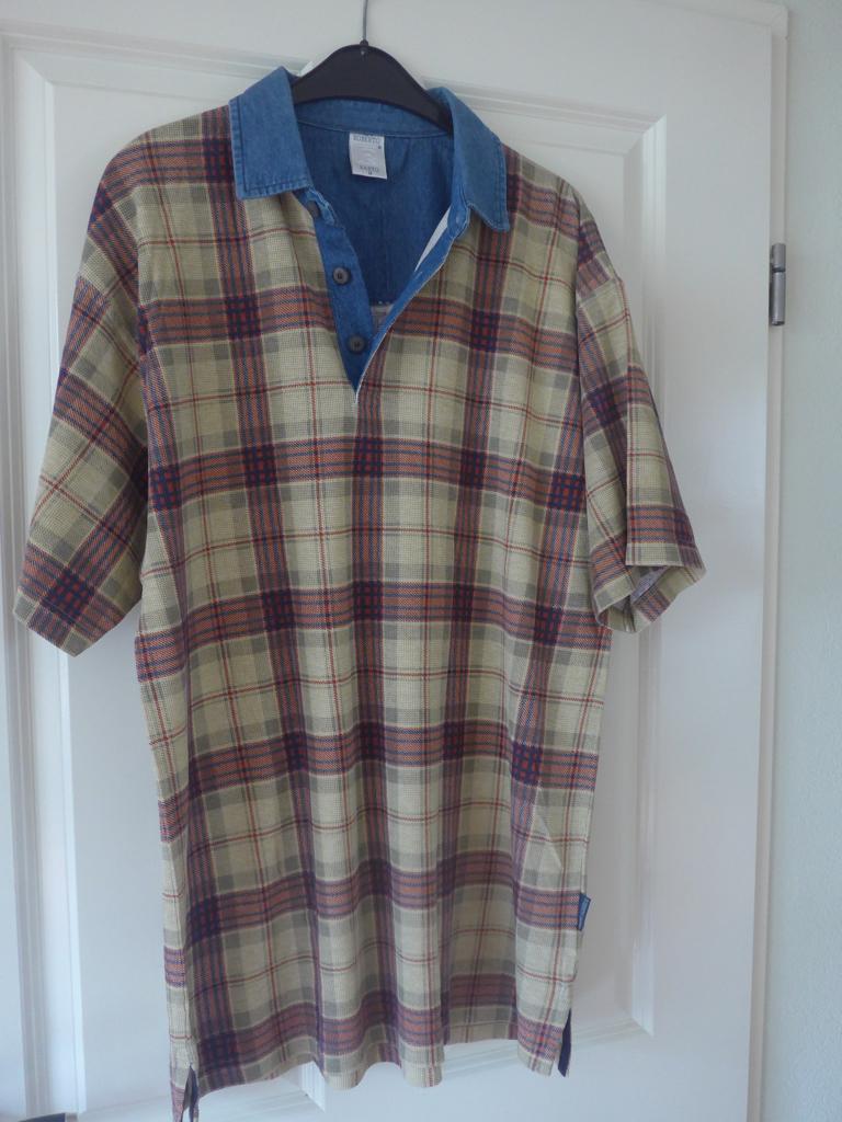 Roberto Sarto Shirt. maat M, Maat 48/50 (M), Beige, Ophalen of Verzenden, Roberto sarto