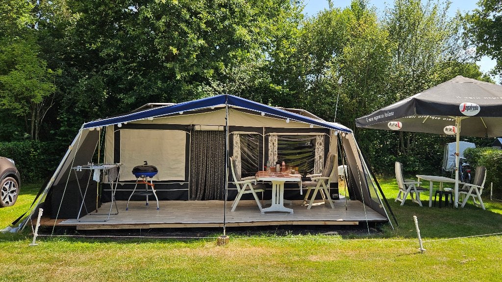 Caravan Hobby De Luxe 520 TQM (1991), Vast bed, Kachel, Hobby, Particulier
