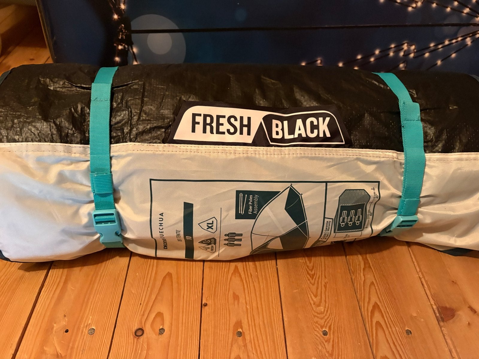 Quechua Fresh & Black 3-persoons tent, Caravans en Kamperen, Ophalen of Verzenden, Nieuw, Tot en met 3