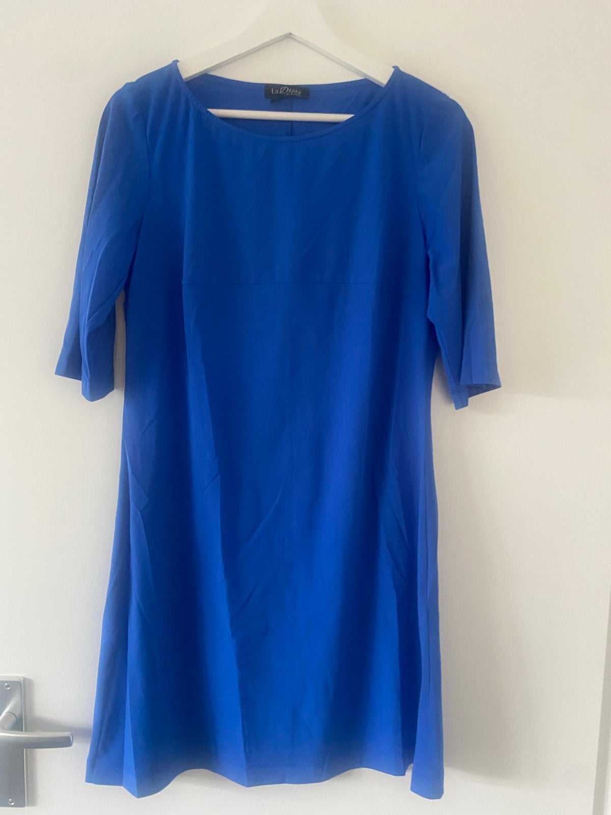La Dress by Simone kobaltblauwe jurk, Kleding | Dames, Maat 38/40 (M), Blauw, Ophalen of Verzenden, Zo goed als nieuw