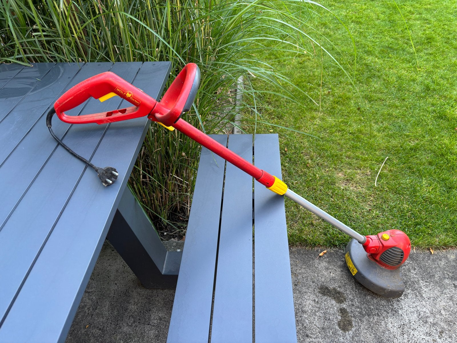 Wolf-Garten GT 840 elektrische grastrimmer, Tuin en Terras, Ophalen, Gebruikt, 30 tot 50 cm, Elektrisch
