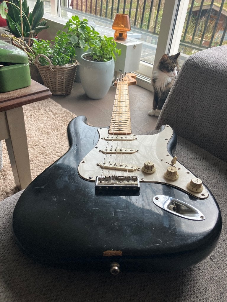 Fender Stratocaster, Muziek en Instrumenten, Ophalen, Gebruikt, Solid body, Fender
