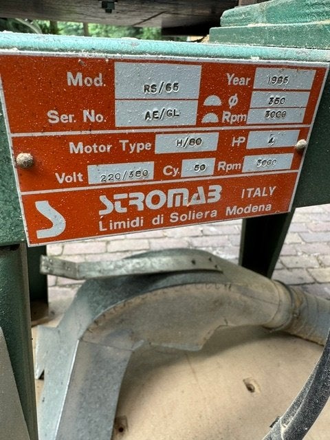 Stromab RS 65 radiaalzaagmachine, Ophalen, Gebruikt, 70 mm of meer, Overige typen