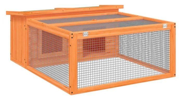 Konijnenhok hok kooi buitenren konijn GRATIS VERZENDING!, Minder dan 60 cm, Verzenden, Nieuw, Nvt