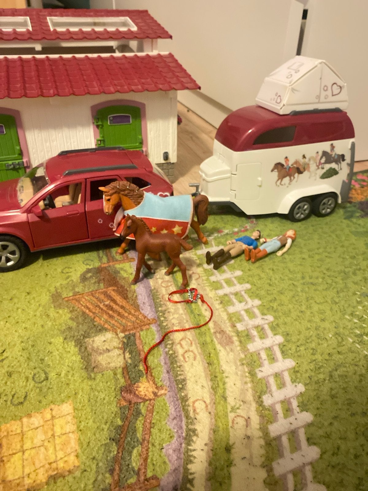 auto, trailer en accessoires van Schleich, Ophalen of Verzenden, Gebruikt