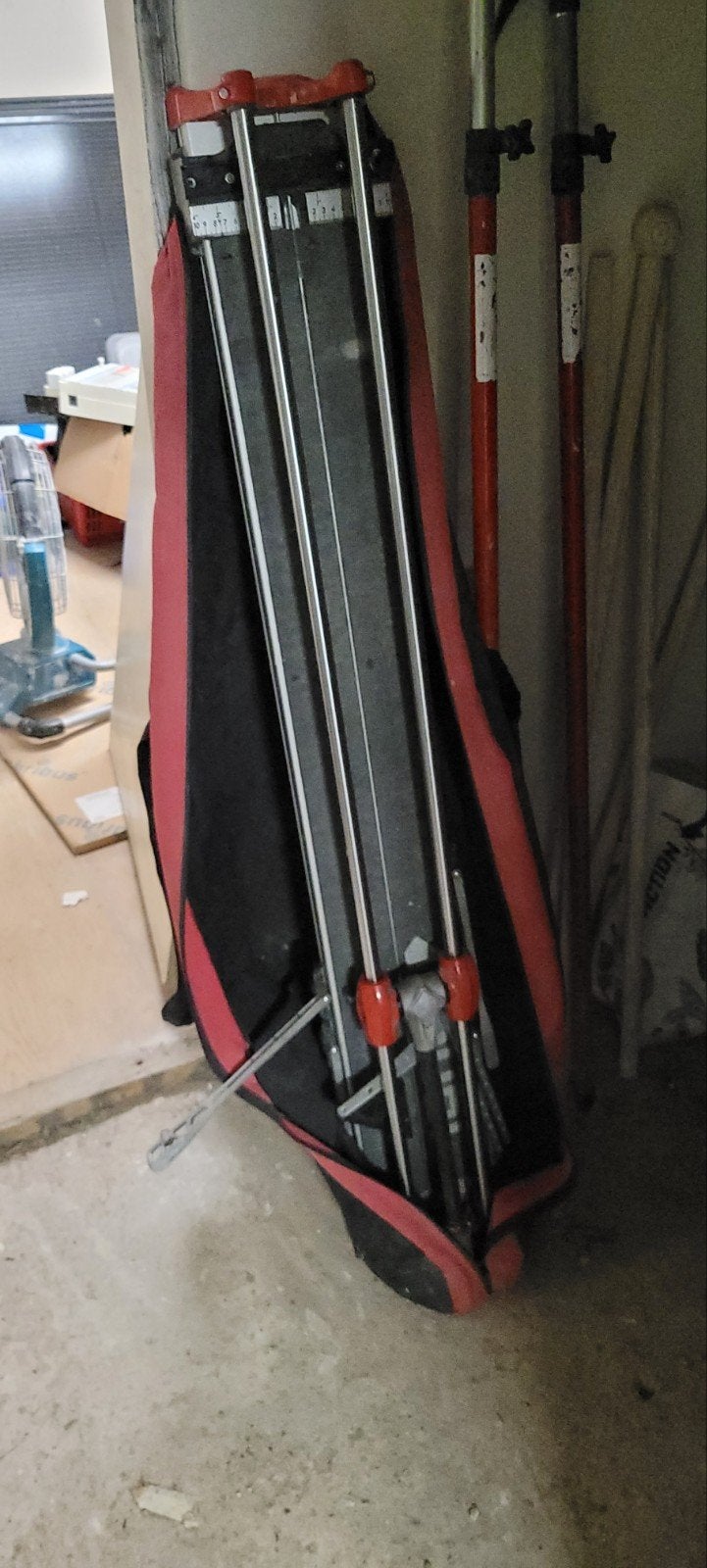 Rubi Tegelsnijder 120 cm - Slechts 2x gebruikt, Ophalen of Verzenden, Zo goed als nieuw, 60 cm of meer, Overige typen