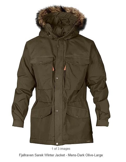 Fjällräven Sarek Winter Jacket maat XL Nieuw, Ophalen of Verzenden, Nieuw, Maat 56/58 (XL), Groen