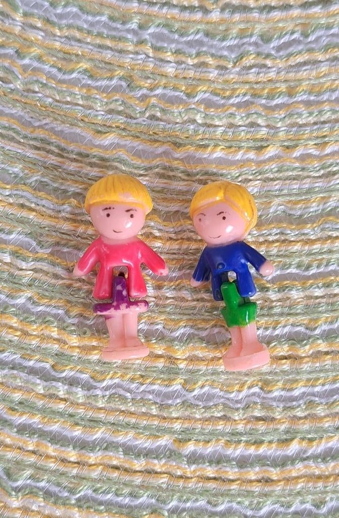 Polly Pocket - set van 2 figuurtjes, Verzamelen, Ophalen of Verzenden, Gebruikt