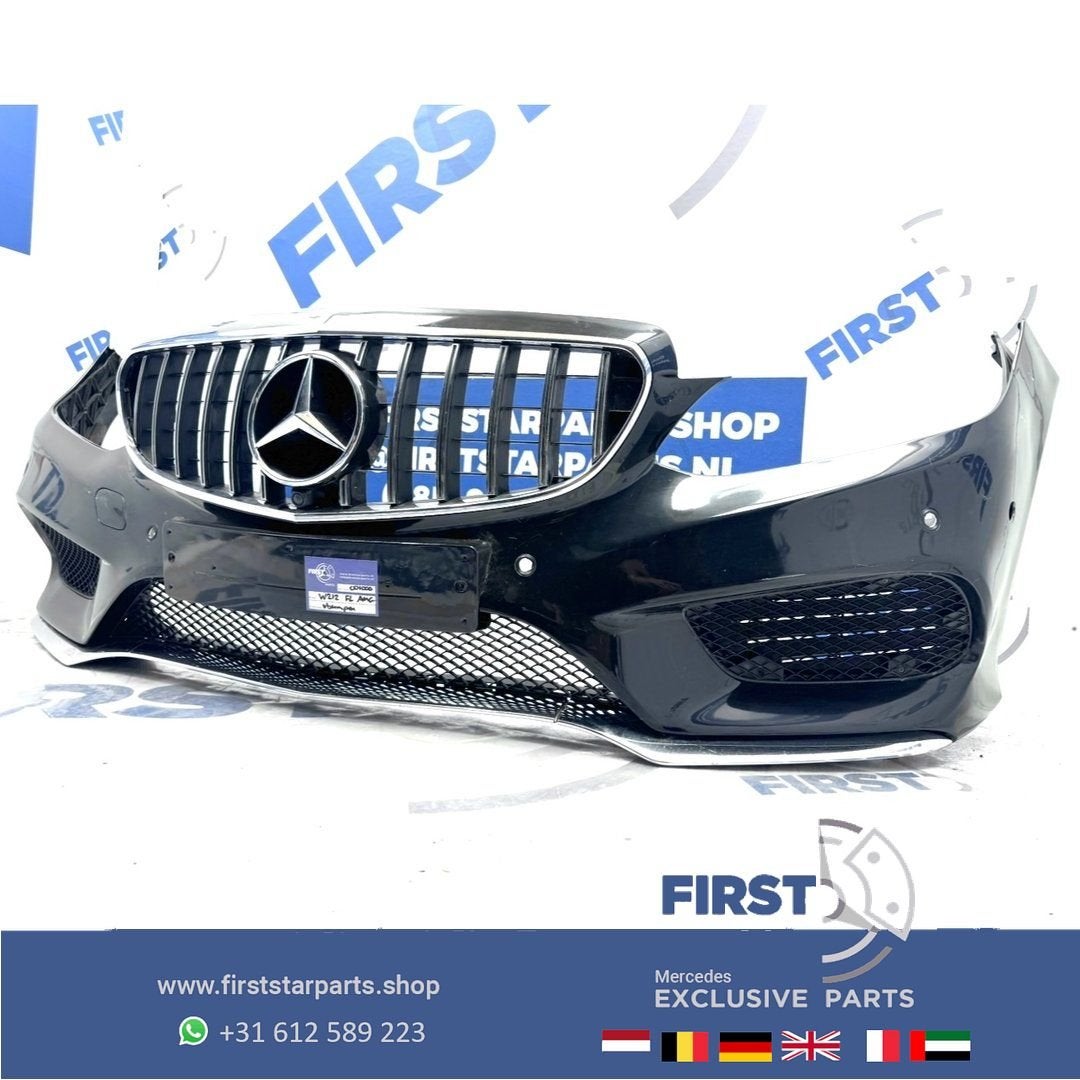 W212 BUMPER FACELIFT AMG Voorbumper COMPLEET Mercedes 2012-2, Gebruikt, -, Voor, Ophalen of Verzenden