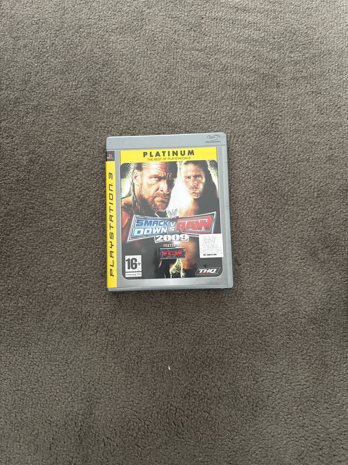 WWE SmackDown vs. Raw 2009 Platinum PS3, Gebruikt, Vechten, 2 spelers, Eén computer