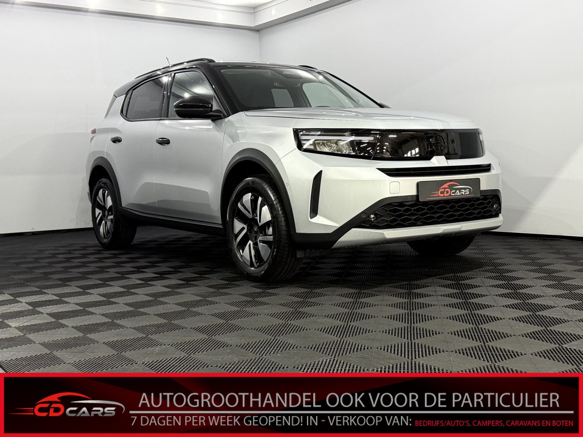 Opel Frontera 1.2 Turbo Hybrid GS 7p. Camera, Navi, Winterpa, Auto's, Stof, Gebruikt, 1288 kg, 1199 cc