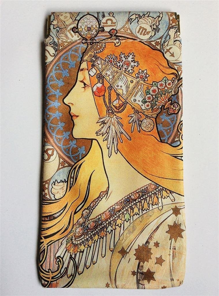 Alphonse Mucha ZODIAC jugendstil Kunst Brillen tas Etui, Verzenden, Nieuw, Ray-Ban
