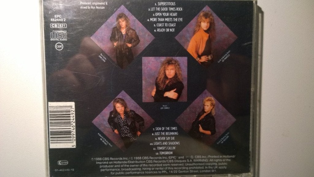 Europe - Out Of This World, Ophalen of Verzenden, Zo goed als nieuw, Poprock, Album