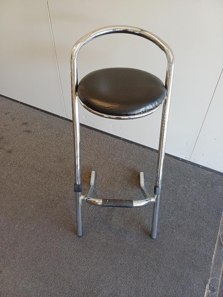 Barkrukken, Huis en Inrichting, Barkrukken, Ophalen, Met voetsteun, 60 tot 90 cm, Metaal