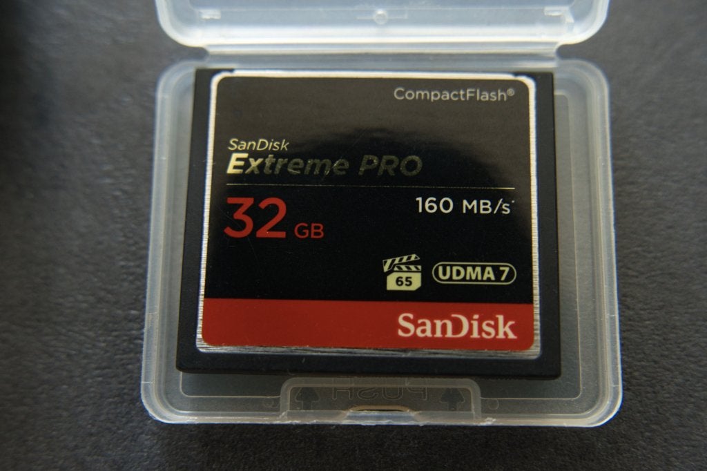 Sandisk Extreme PRO compact flash, Audio, Tv en Foto, Fotografie | Geheugenkaarten, 32 GB, Sandisk, Ophalen of Verzenden, Zo goed als nieuw