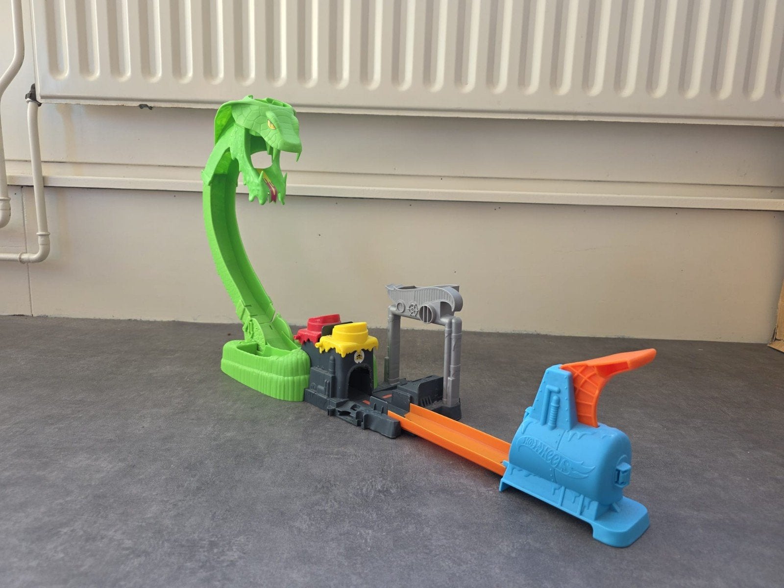 Hot wheels banen, Ophalen, Zo goed als nieuw, Handmatig, Hot Wheels