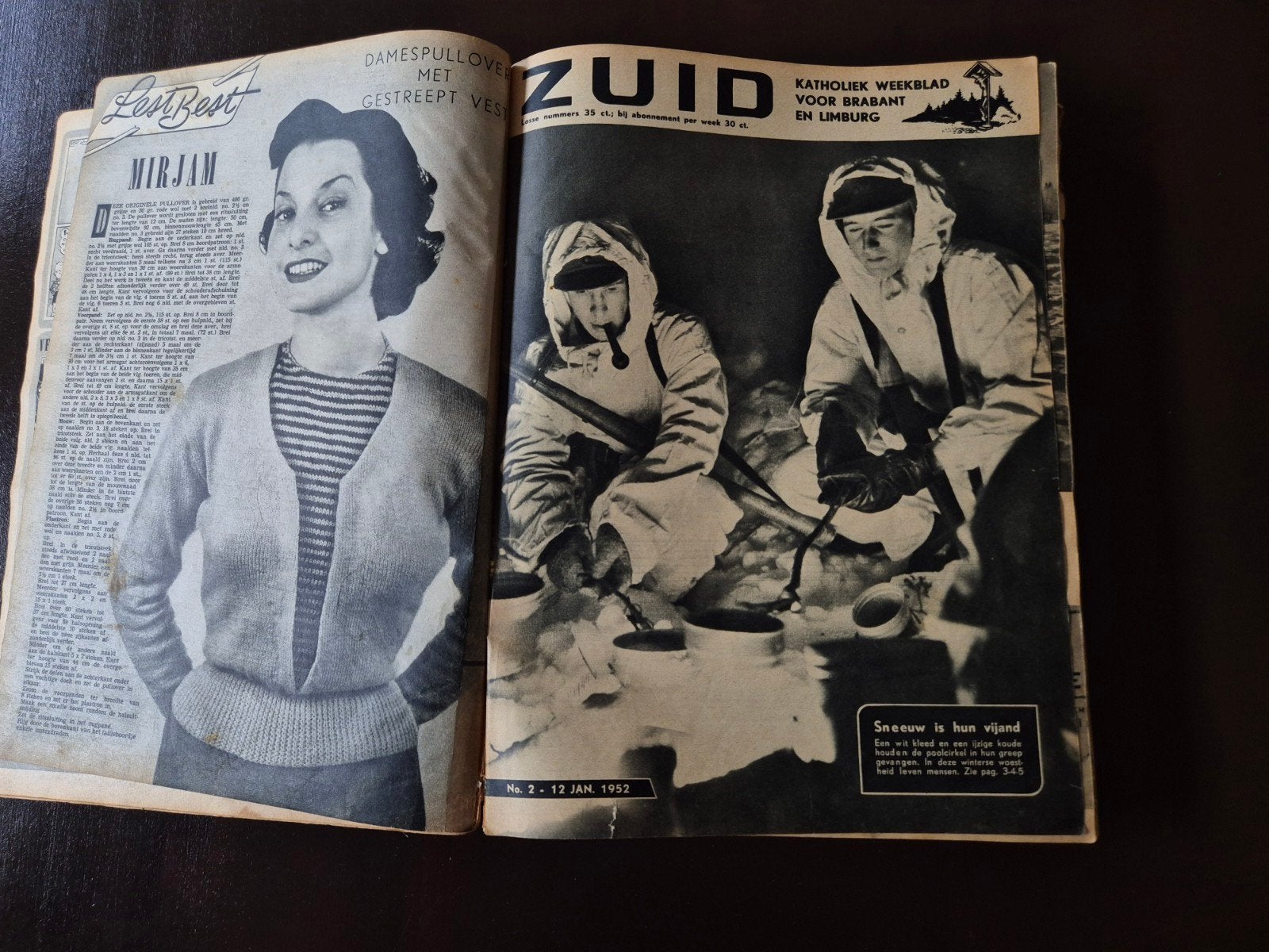 Katholiek Weekblad Zuid - Jaargang 1952 compleet, Boeken, Ophalen of Verzenden, Gelezen, Overige typen