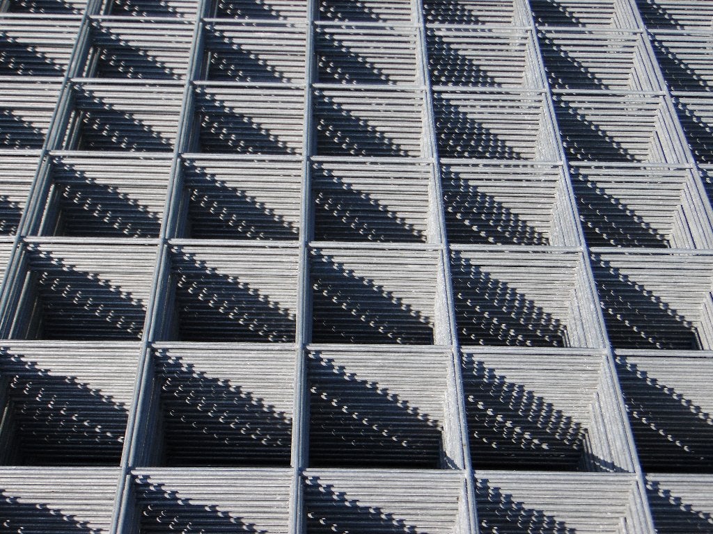 Draadmatten verzinkt 300x200cm | 5x5cm | Dikte 4mm, Tuin en Terras, Gaas en Draad, Ophalen of Verzenden, Nieuw, Minder dan 10 meter