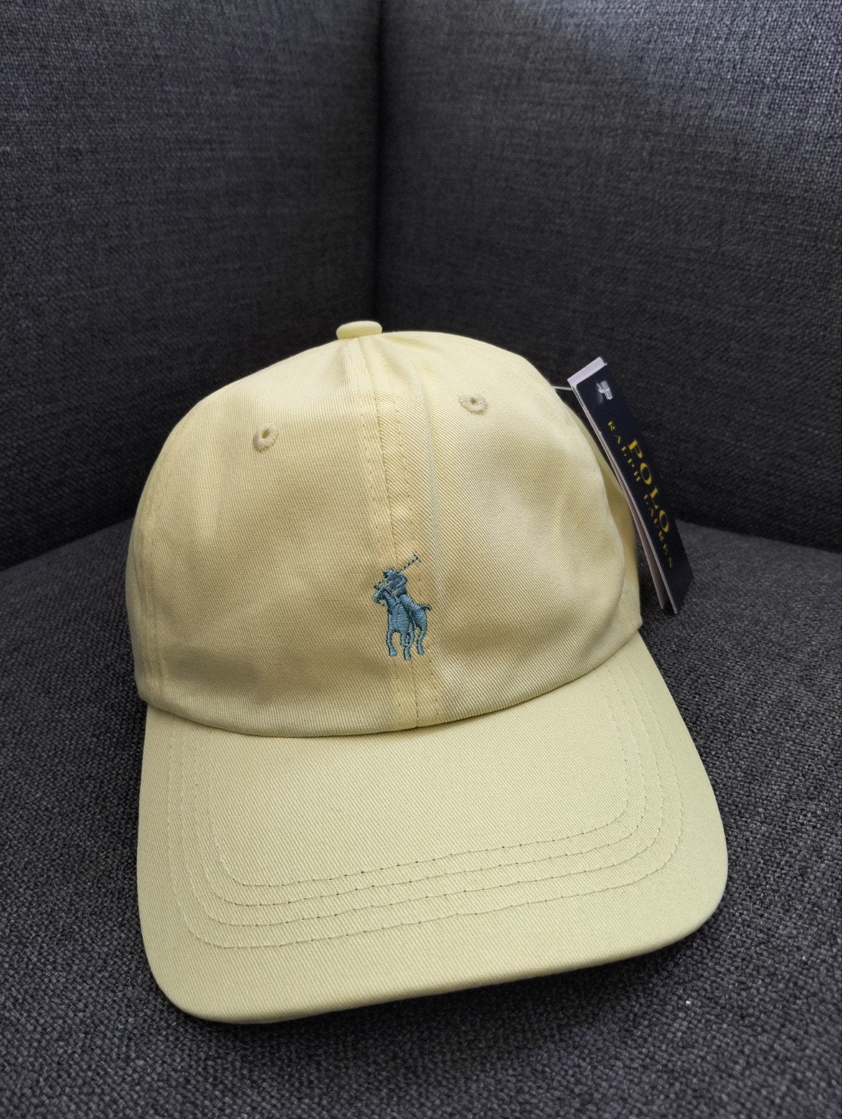 Nieuwe Polo Ralph Lauren Pet - Lichtgeel, Verzenden