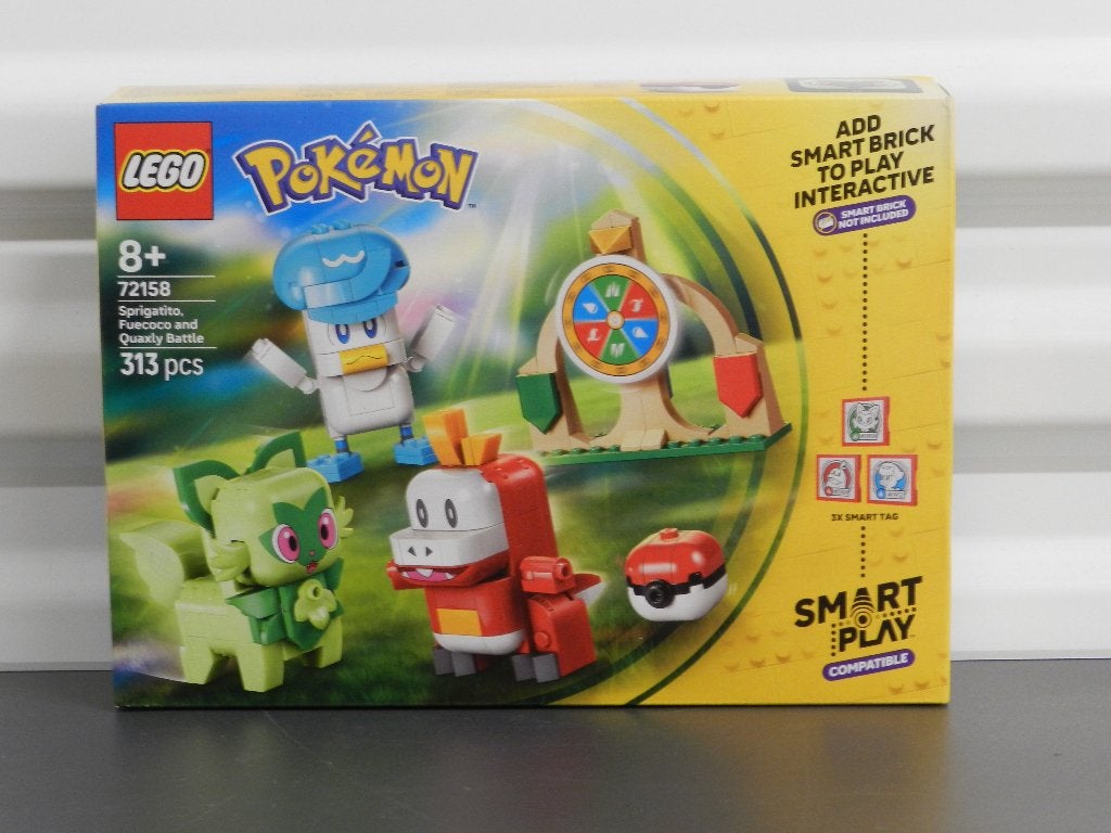 LEGO POKEMON : Sprigatito, Fuecoco en Quaxly strijd (72158), Overige thema's, Lego, Nieuw, Ophalen of Verzenden