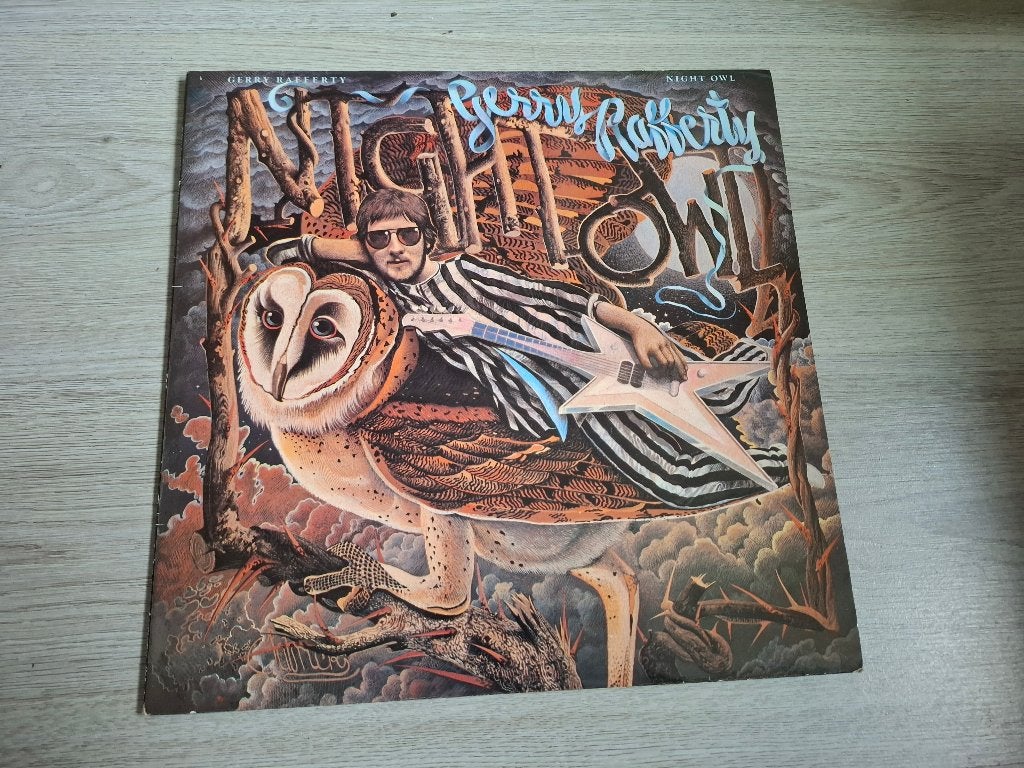 LP Gerry Rafferty – Night Owl. (1979), LP, Gebruikt, Ophalen of Verzenden, Beschermende buitenhoes